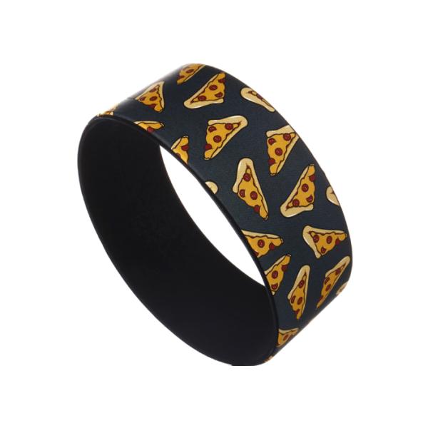 25MM width sports rubber bracelets silkscreen HOT PROMOTIONAL GIFT 2017