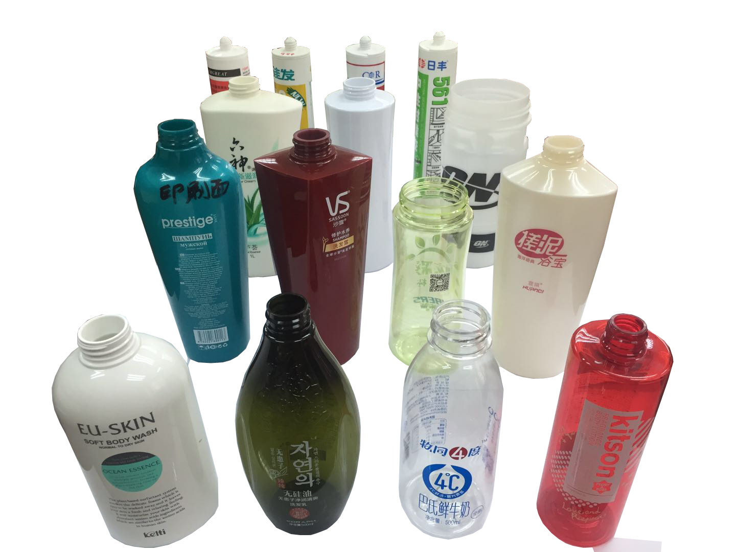 Three Color Automatic Screen Printing Machine For Chemical Bottles Printing