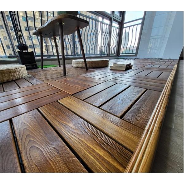 Hot Weather Resistant Decking Tiles Contemporary Design Style with Anti UV Protection