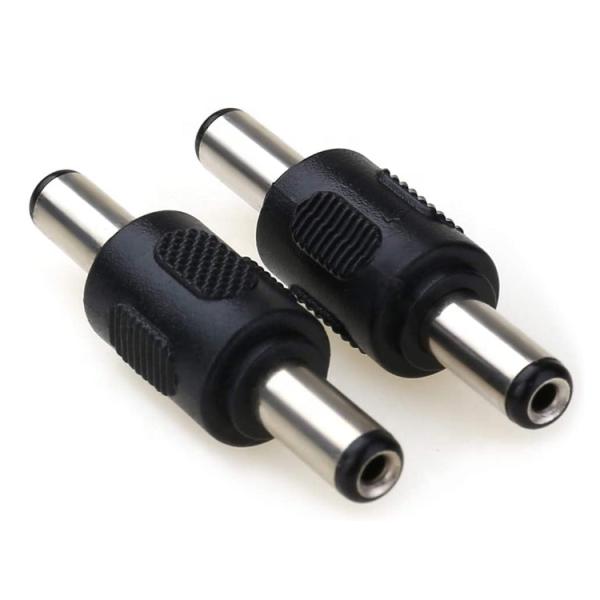 12V 24V  Male Female 2.1x5.5mm 2.5x5.5mm DC Barrel Jack Power Connector Adapter