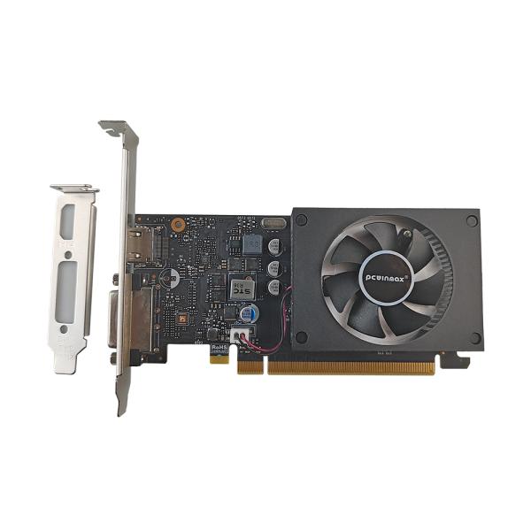 Jeux GeForce GT 1030 4GB DDR4 64 bits HD DVI Sortie prise en charge DirectX 12 GPU à profil bas