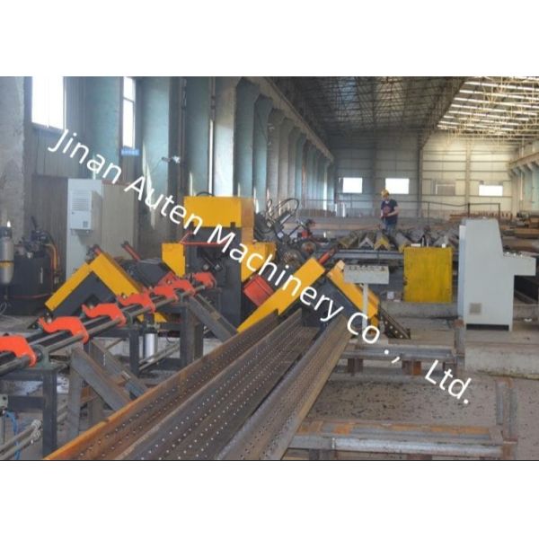 CNC Angle Steel Line Machine Used In Transmission Line Towers 200m/Min Cutting Speed Of Drill
