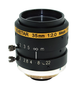 Machine Vision Lens 1/1.8" F2.0-16C 35mm 3 Megapixel C Mount Manual Iris Lens for Industrial camera Security Machine Vision Lens 1/1.8