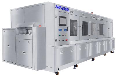 6300LC Industrial  hardware parts and plastic box in line Cleaning Machine