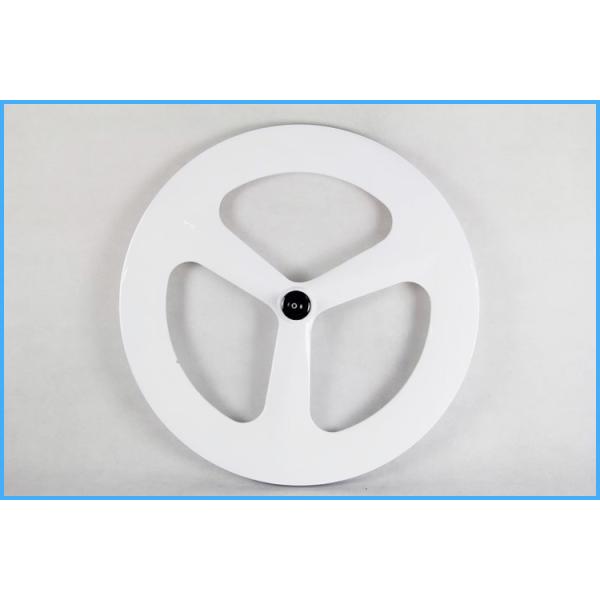 White super lighth YOUNGFAN BIKE 700C cheap 3-spoke carbon clincher wheel for road bike