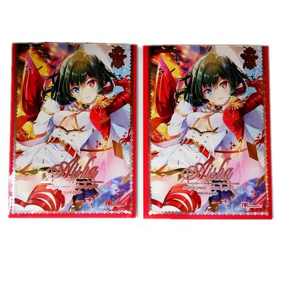 66x91 Trading Key Card Sleeves PP Sport Business Card Holder Sleeves Customized