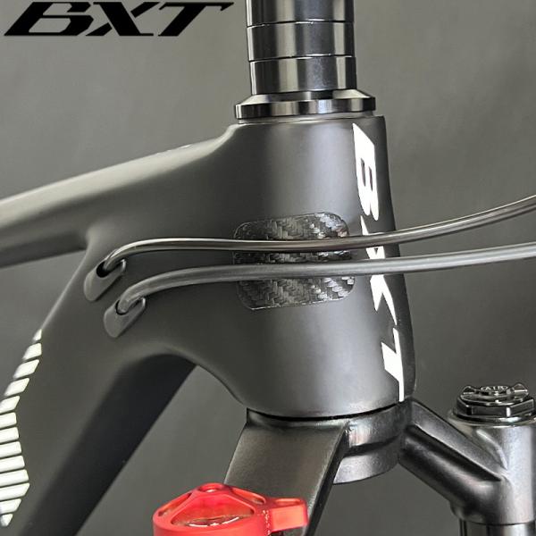 Черная велосипедная цепочка Pad Carbon Frame Protector Sticker 4pcs PU Composite Pad