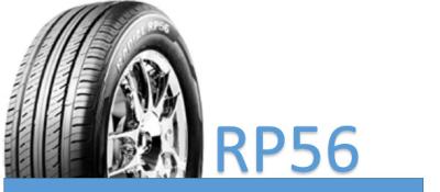 225/60R16 RP56 SA37 Passenger Car Tyres , Radial Tubeless Tyres Long Life