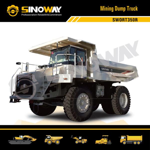 Open Pit Mining Dump Truck , 32 Ton Off Road Dump Truck 4x2 Mining Haul Truck