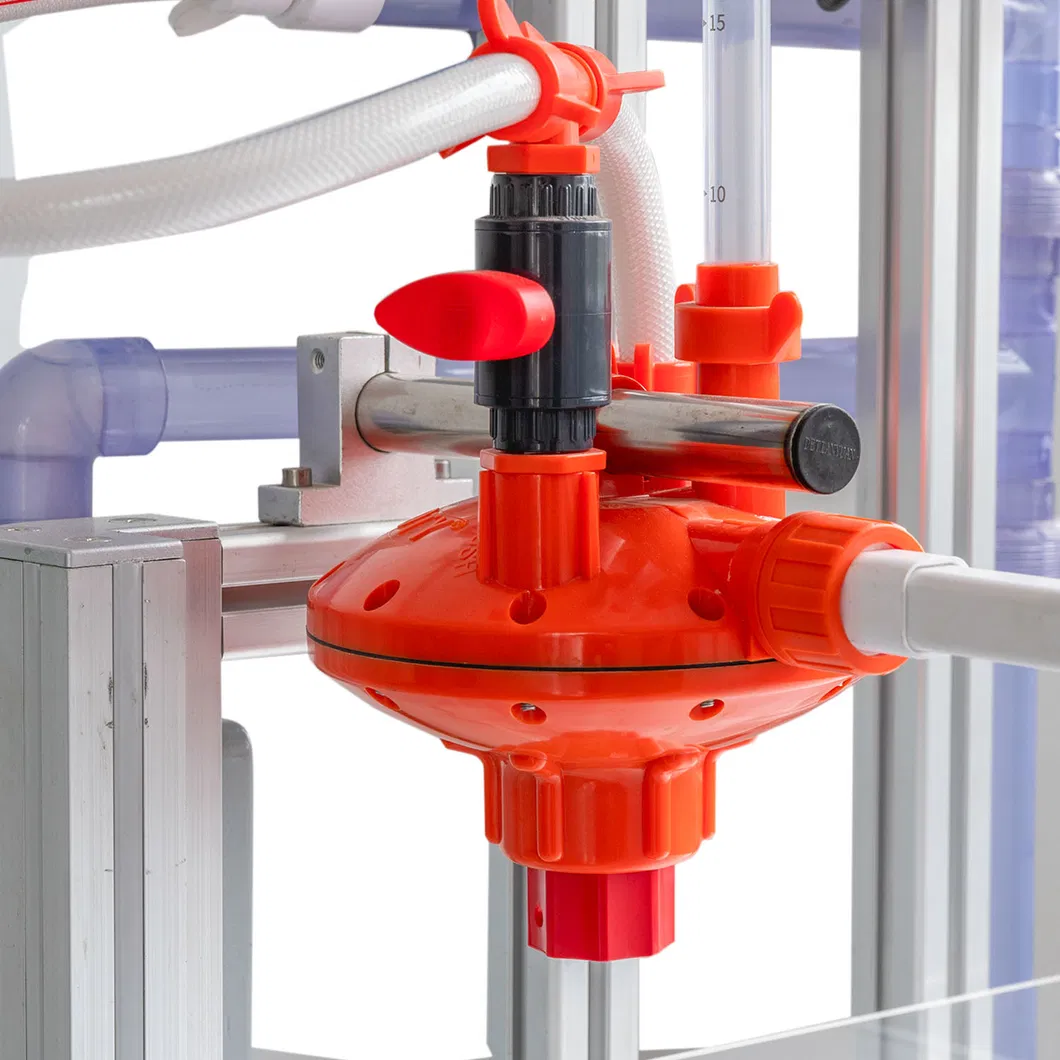 Automatic Poultry Water Nipple Drinker with 360 Degree Triggering for Broiler Chickens