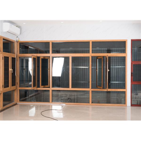 Commercial Aluminum Tilt And Turn Windows Vertical / Horizontal Opening