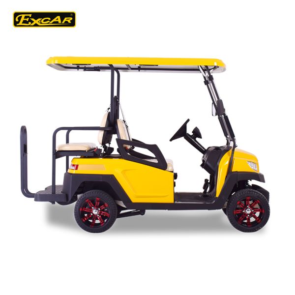 Electric Golf Carts with 5KW AC Motor and Intelligent Charger Providing Energy Management and Fast Charging Capabilities for Continuous
