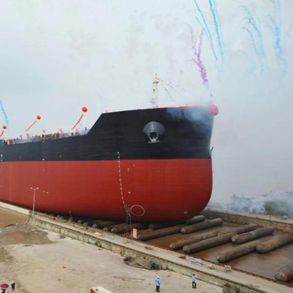 Capacidade de carregamento alta Marine Ship Launching Airbag de borracha natural