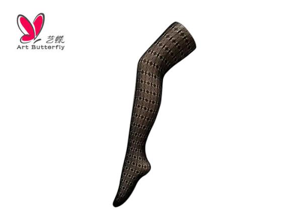 Full Floral Jacquard Ladies Stocking Tights  New Design OEM Service