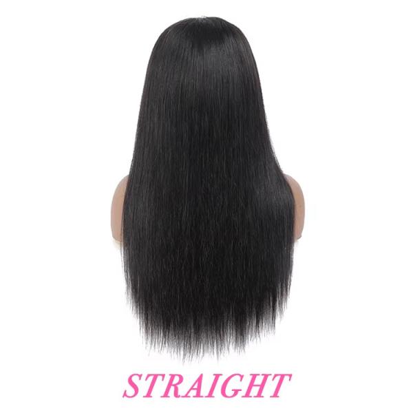 Transparent Lace Frontal Wig 5x5 Lace Closure Wig Ready To Wear Straight Human Hair Wig