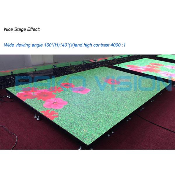 P8 Interactive Outdoor Dance Floor LED Display IP65 For Entertainment Center