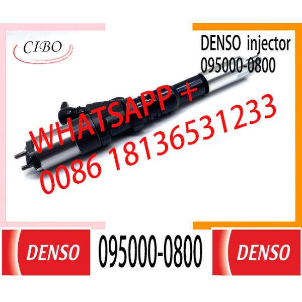 Diesel Fuel Injector 095000-0800 For Komatsu PC450-7 WA470-5