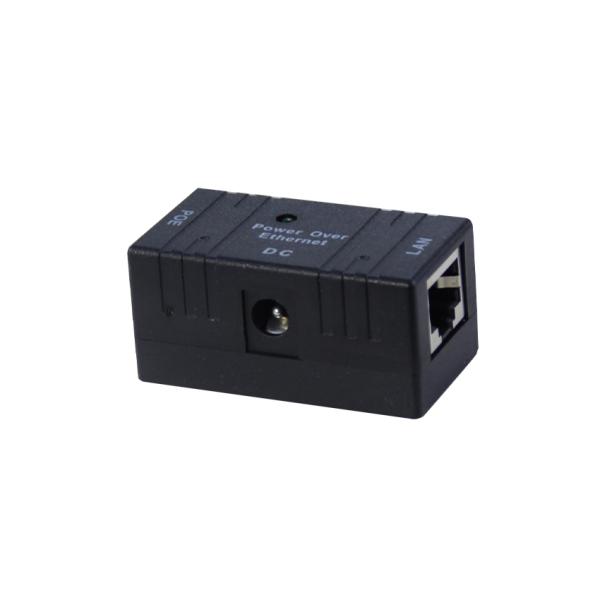 PoE Combiner- DC Power + Ethernet Data to RJ45 Output, Passive Power Over Ethernet Injector Cable for IP Camera / Access Point