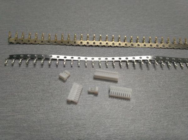1.0mm pitch housing with PA66 material wire to board connector type without lock