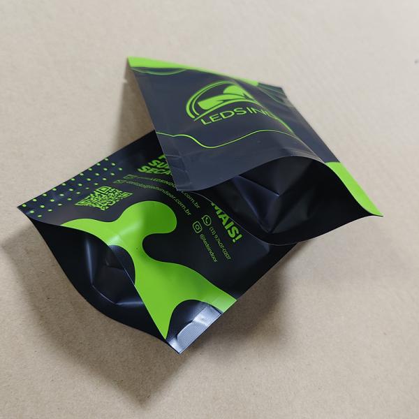 Sac à fermeture étanche à l' enfant imprimé sur mesure pour les emballages pharmaceutiques recyclables.