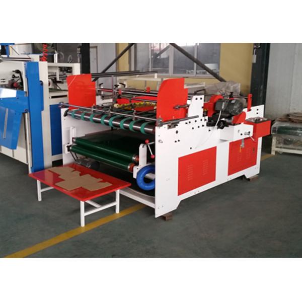 Semi Automatic Folder Gluer / Automatic Carton Folding Gluing Machine