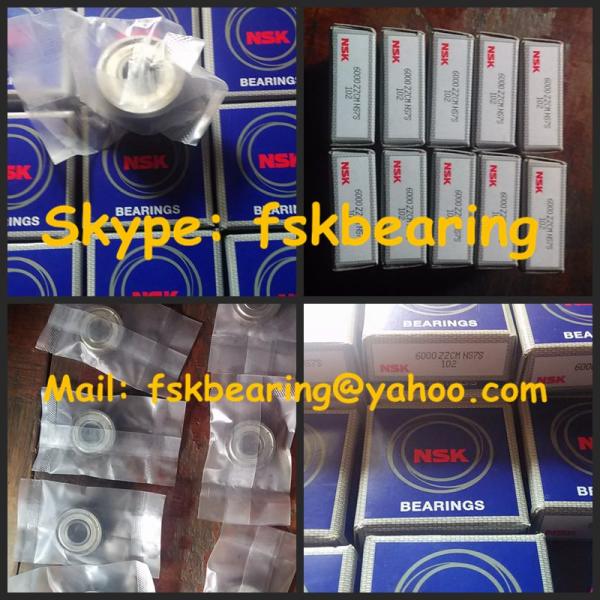 Z2V2 Z3V3 NSK Deep Groove Ball Bearings with V Groove Open / Shield
