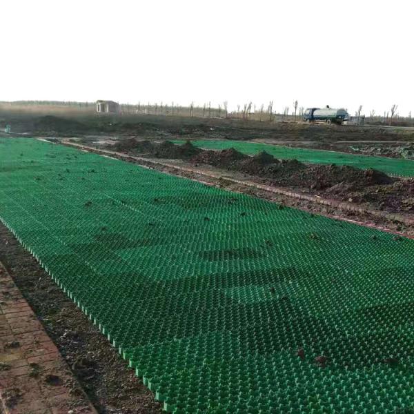 Grass Planting Grid HDPE Plastic Grass Paver Gravel Stabilizer Easy Set Distribute Loading