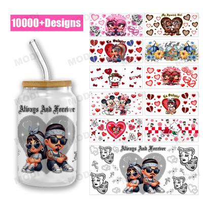 UV DTF Cup Wrap Transfers Wholesale High Quality UV DTF Sticker Transfer Printing For Glass Can Cups Mother'S Day