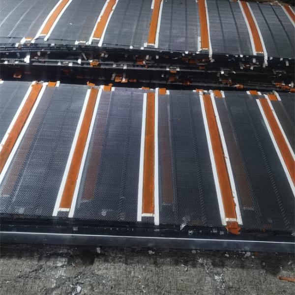 Stainless Steel Self Cleaning Wire Mesh with 1mm-65mm Aperture for High Throughput Mining Applications