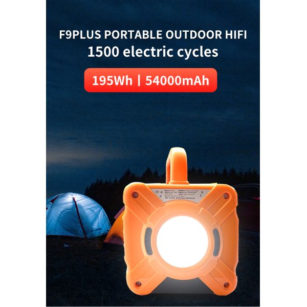 195Wh 300W Portable Power Station Camping Power Supply With LCD Function Display Screen
