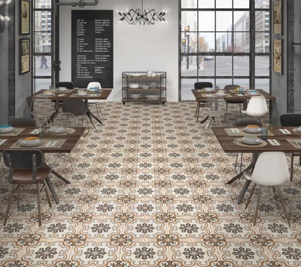 Carreaux rustiques en céramique pour salle de bain et cuisine