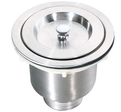 Durable Single Bowl Top Mount Sink , Handmade Stainless Steel Sink Brushed Surface