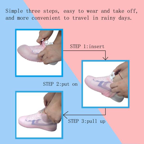 Baby Silicone Products Silicone Rain Boots Eco Friendly Half Boot Waterproof Rain Mold Shoe Cover