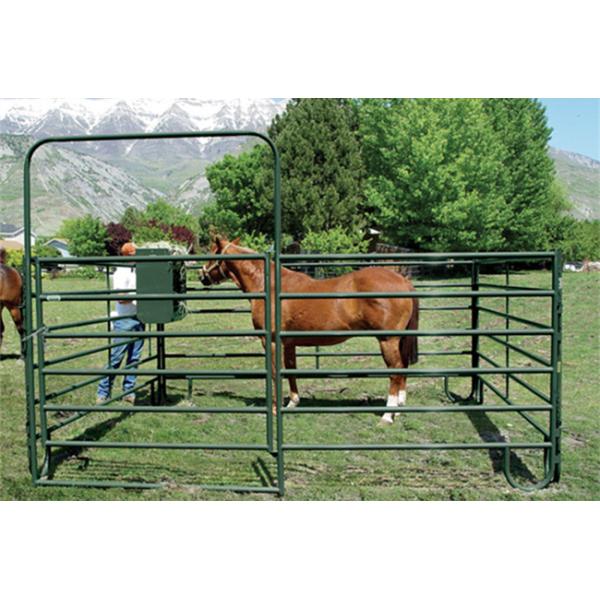 Горячие окунутые гальванизированные панели загородки двора панелей скотин приспосабливать Австралию и Новую Зеландию