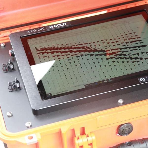 Скважина проектируя сейсмограф сейсмические 12/24/48 каналов