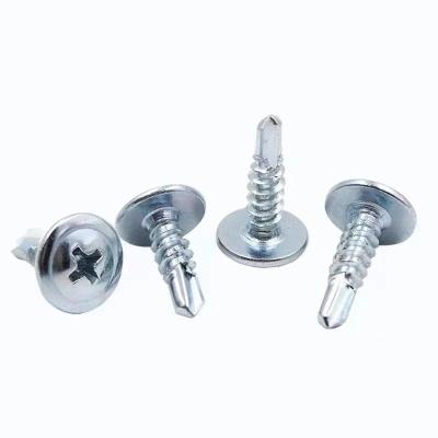 Parafusos de auto-perfuração para fixação de tiras de aço