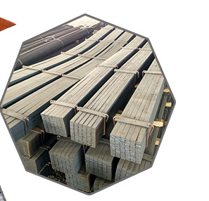 High Strength Galvanized Steel Channel , Black / Galvanized Flat Bar