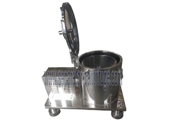 Equipamento vertical da extração do óleo do cannabis do centrifugador da cesta do cânhamo da longa vida
