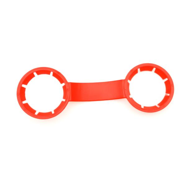 HDPE Plastic Bottle Handles With 2 Pack Design For 38mm Diameter Bottle Neck Holder