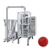 Machine d'emballage verticale de pâte de tomate et machine d'emballage automatique de remplissage
