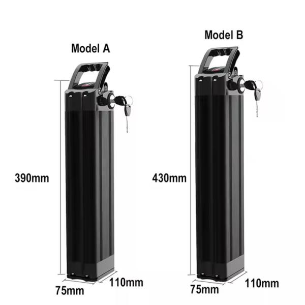 Bicicleta eléctrica de tubo abajo Silverfish Batería de 48v 20ah Para la bicicleta eléctrica de iones de litio