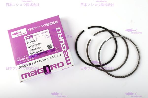 YANMAR Engine Parts Piston Ring for ZX60-5A Dia 98 mm OEM 129907-22050
