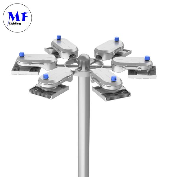 Waterproof IP66 LED Flood Light High Mast Pole With 400W-800W For Highway Seaport Parking Lot