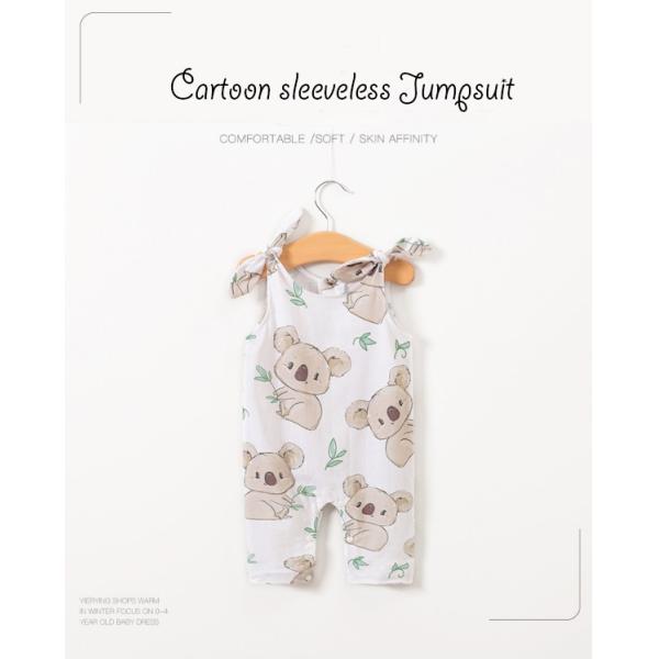 Wholesale Baby Boy Clothes Rompers Cartoon Pattern Cute Koala 100% Cotton Rompers Knit