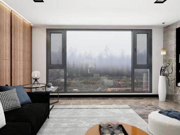 Casamento de aleación de aluminio personalizable Ventanas insonorizadas / aisladas Edificio de oficinas esencial