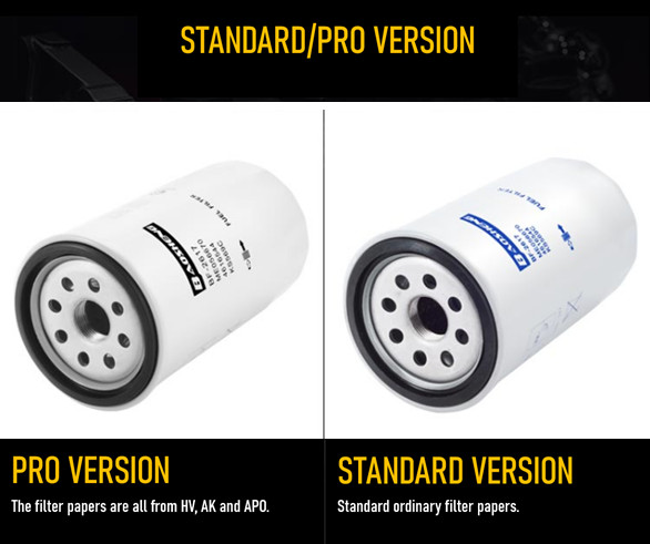 excavatrice Fuel Filter Replacement ME056670 ME056280 4616544 de taille de 170mm