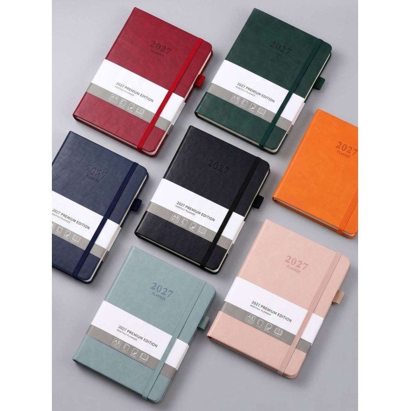 Hardcover Daily Weekly Monthly Planners Task Schedule Organizer notebook in bulk