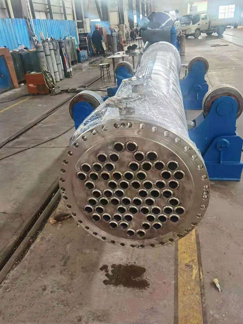 Gr7 Titanium Equipment Shell And Tube Heat Exchanger 400MPa