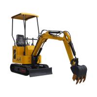 Melhor Vendedor 1.0 Ton Novo CE ISO Pequeno Excavador Crawler Hidráulico Fazenda Jardim Diesel Mini Excavador Preço