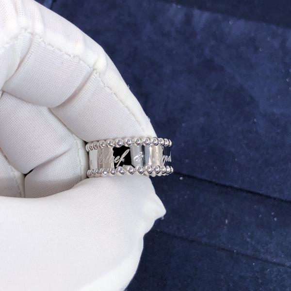 Elegant  Factory Make Real Gold Van Cleef & Arpels 18k Gold PerléE Signature Ring